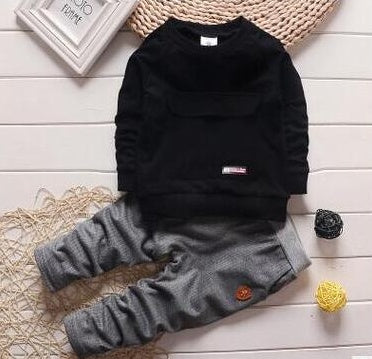 Toddler Baby Clothes 0-3 Years Boys Girls Sportswear Suit Pants