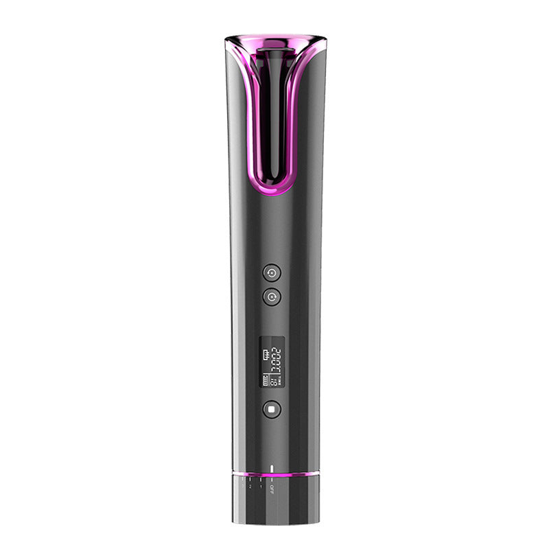 Automatic USB Cordless Wireless Ceramic Hair Curler 16-20MM Tourmaline Curling Iron Wand