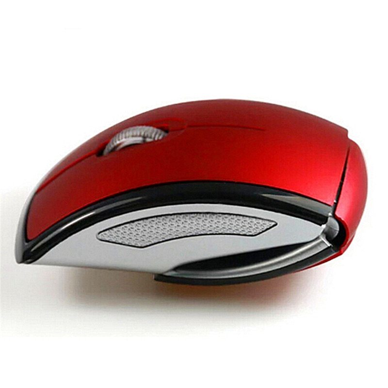 Souris sans fil pliable 2,4G avec 1600 DPI et portée de 10 m