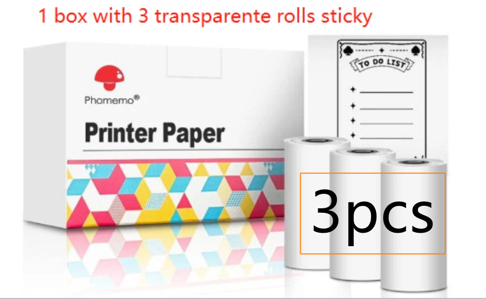 Mini Portable Pocket Printer for Students & Home Use