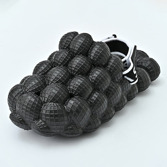 Massage Litchi Peanut Grape Bubble Trendy Child Slippers Children's Hole Shoes