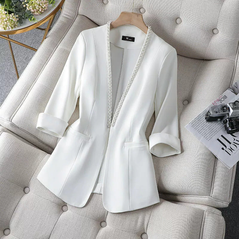Fashionable All-match Elegant Lady's Suit Without Buckle