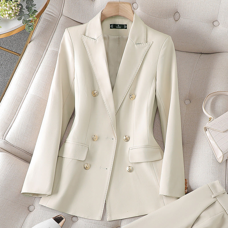 Women’s Spring Autumn High-End Temperament Fashion Suit Jacket