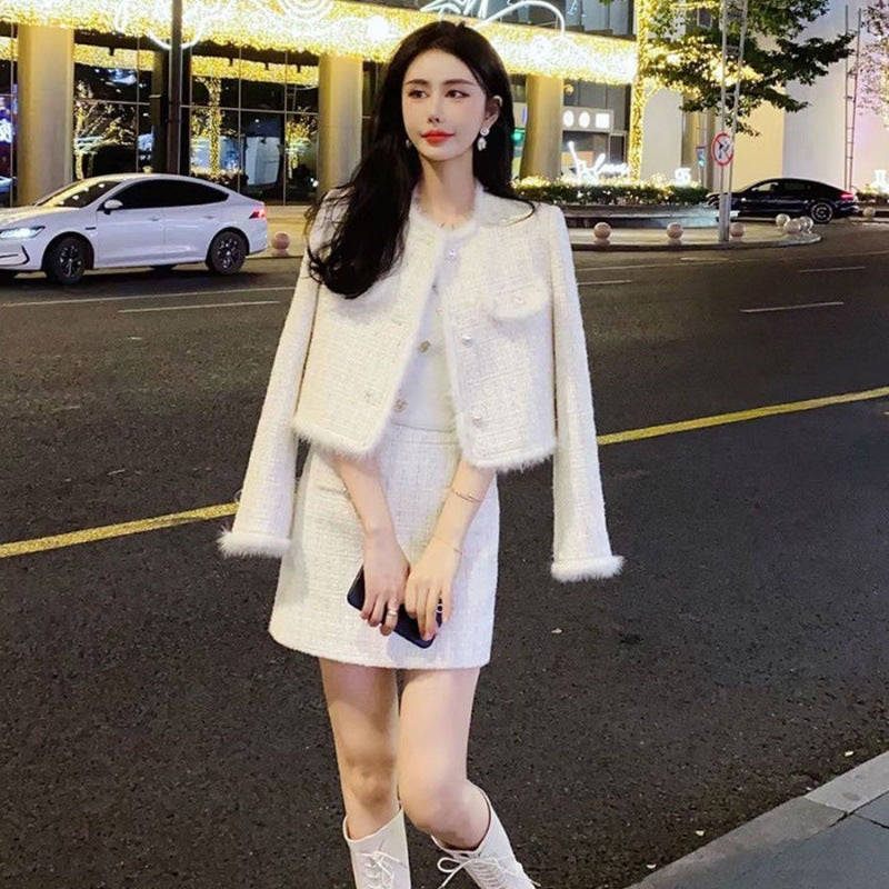 Waist Slimming Spring Autumn Short Coat for Women