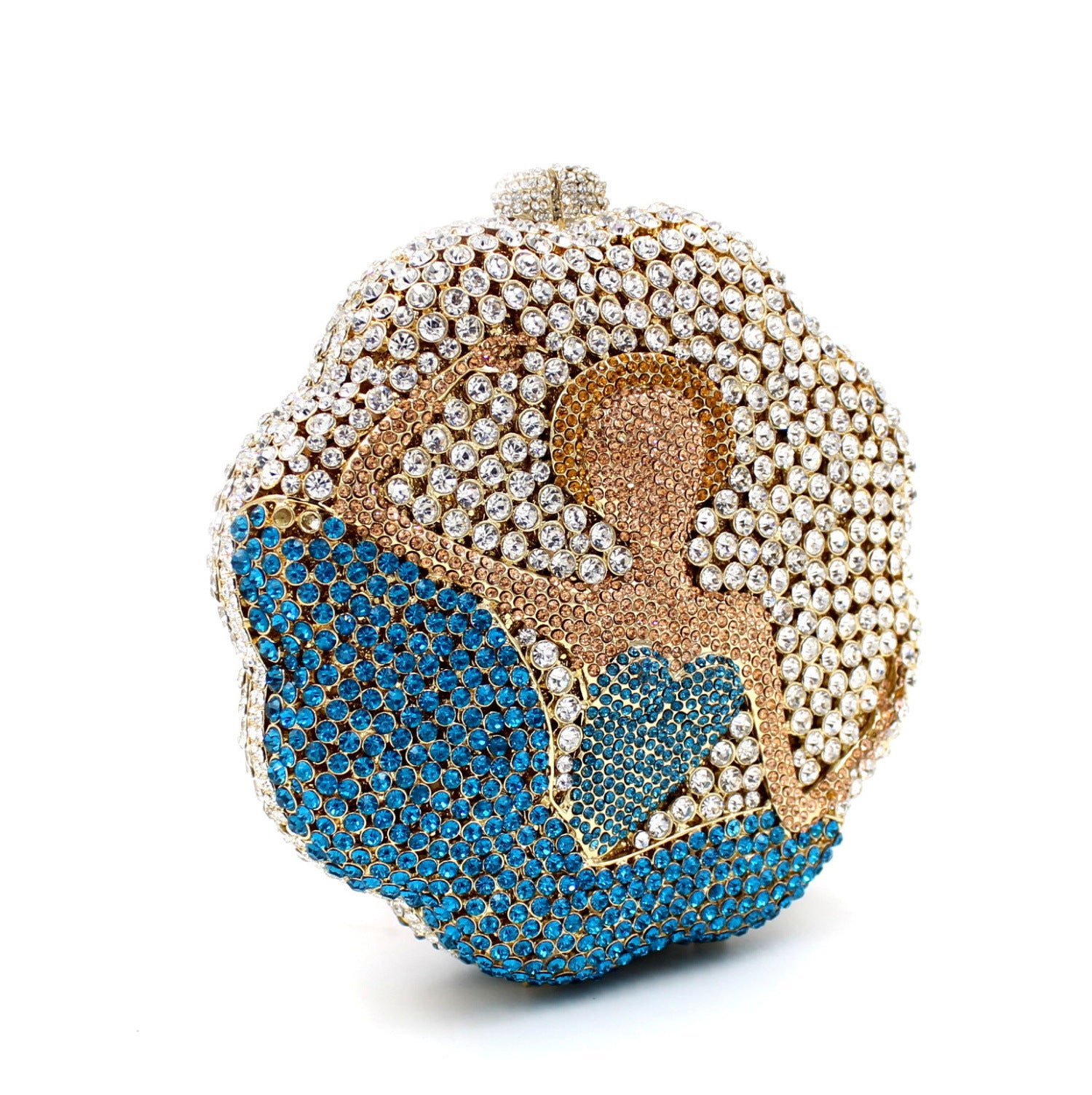Diamond Rhinestone Ballerina Handheld Dinner Bag 18CM Clutch