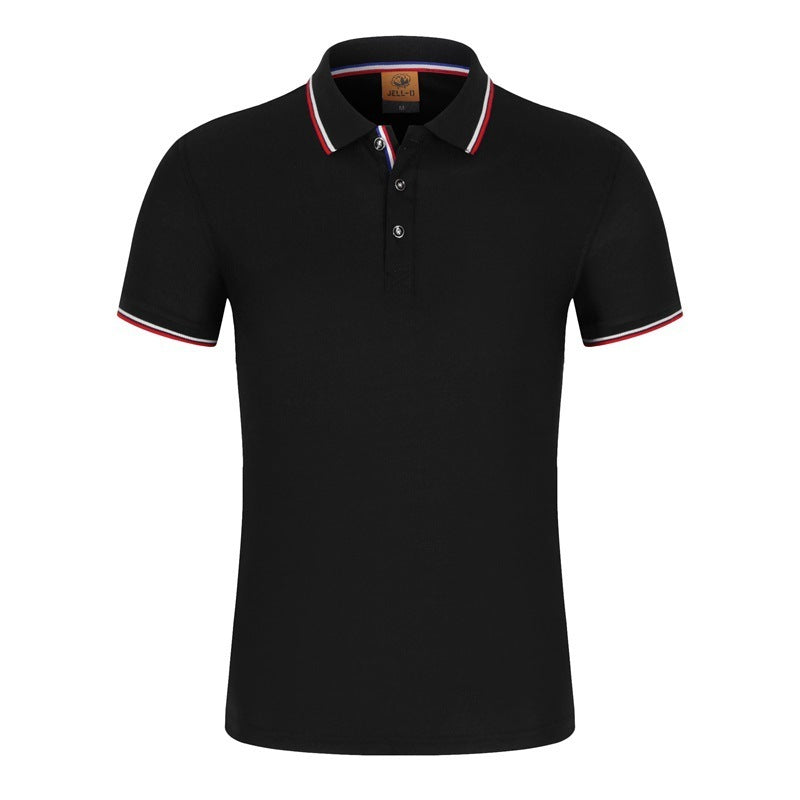 Summer Lapel Short-Sleeve Polo T-Shirt in Multiple Colors