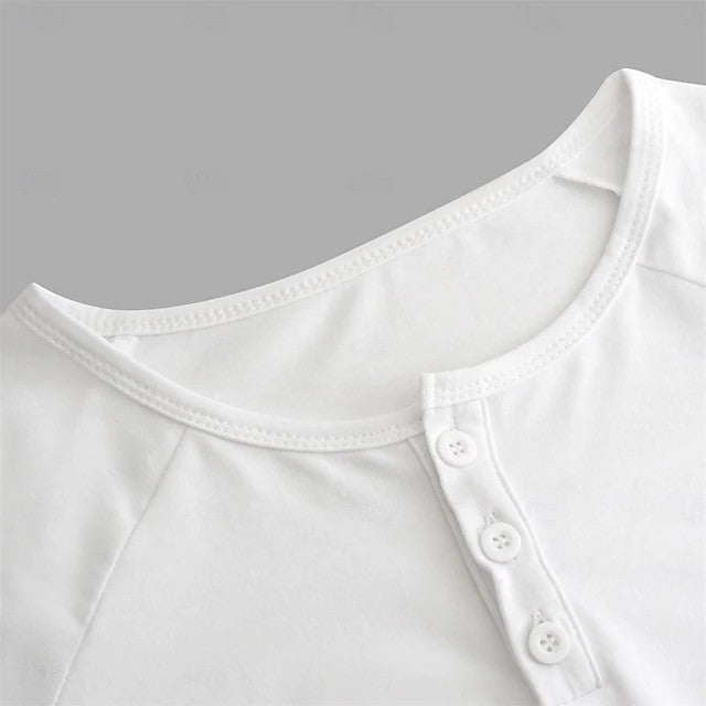 Men's Long-Sleeve Henry Collar Bottoming Shirt