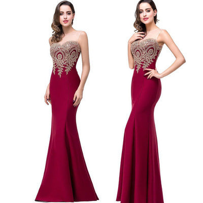 Fishtail Bride Toast Costume Polyester Fiber