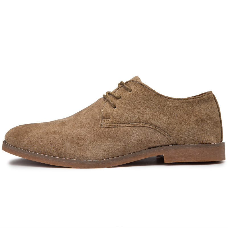 British Style Frosted Leather Board Shoes