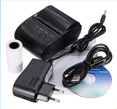 Portable Mini Bluetooth Thermal Printer with USB & Serial Interfaces