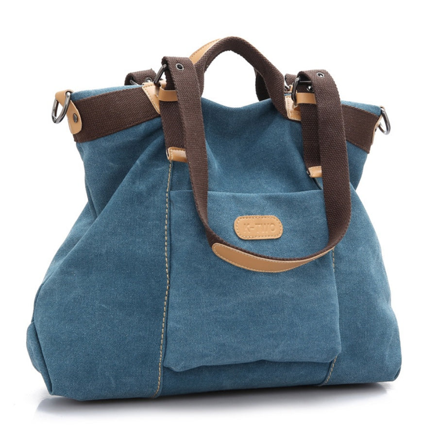 Vintage Casual Canvas Student Handbag Shoulder Bag