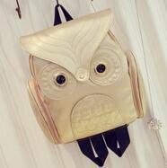 Women's Owl backpack, fashion trendy cartoon Backpack