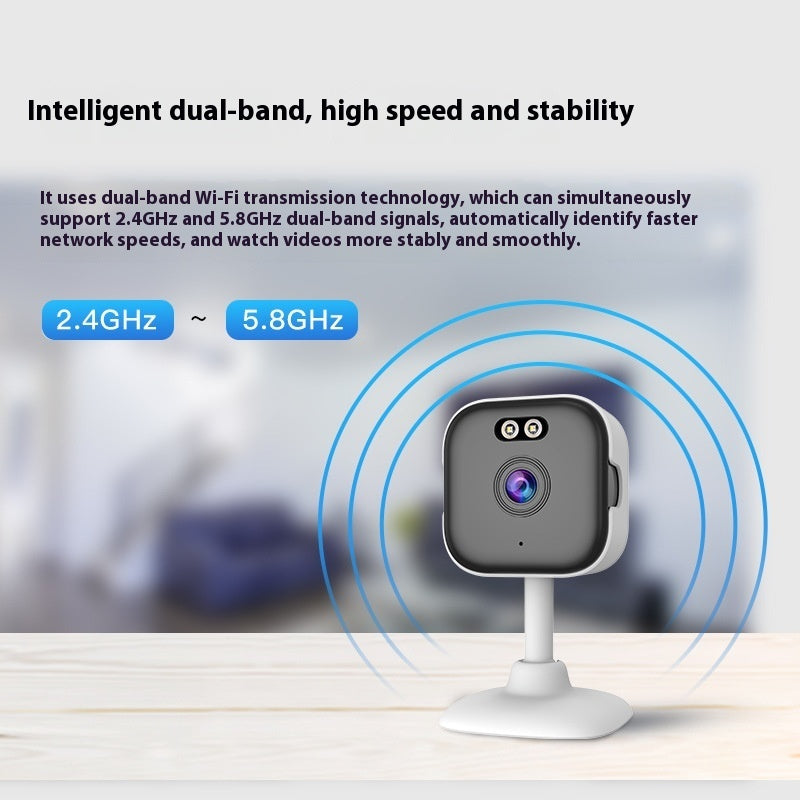 Caméra de sécurité sans fil à domicile avec surveillance à distance