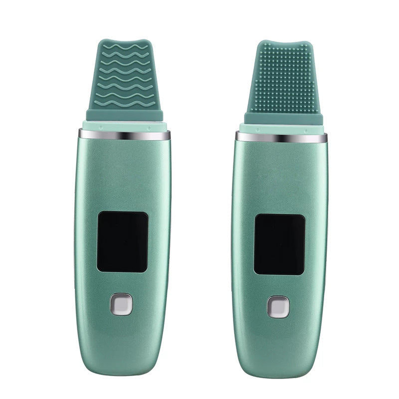 Ultrasonic Blackhead Remover Face Scrubber Pore Cleaner LED Peeling Shovel Lifting Machine