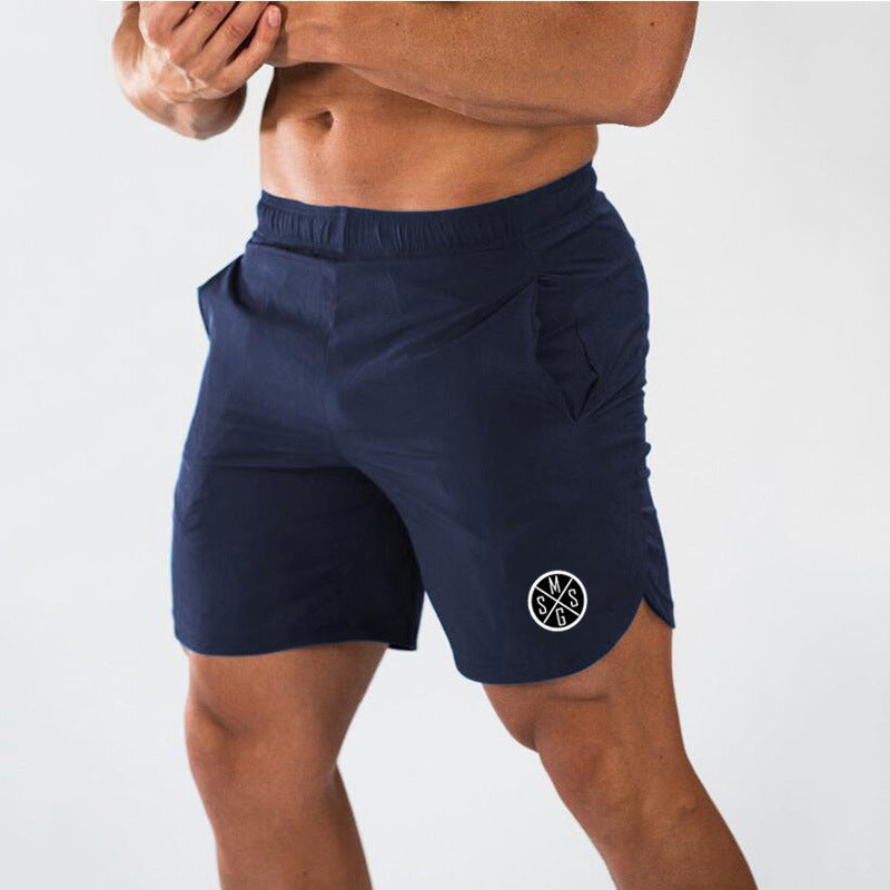 Muscle Wear Polyester Gym Shorts