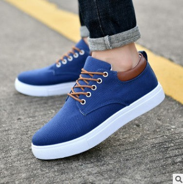 Casual Canvas Men's Winter Sneakers Flat Shoes