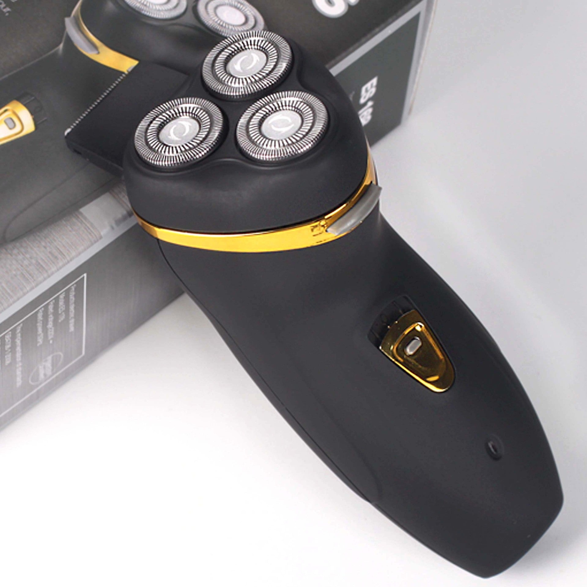 Three-Head Floating Beard Razor Electric Shaver ES-168 220V 4W