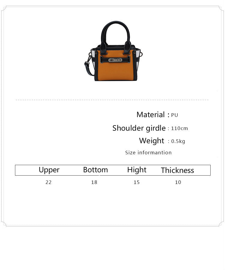 Elegant PU Small Crossbody Bag