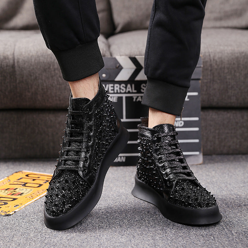 Chaussures Richelieu en cuir de luxe pour hommes