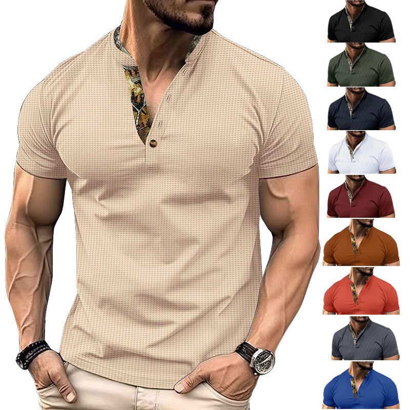 Men's Large Size Casual Polo Shirt
