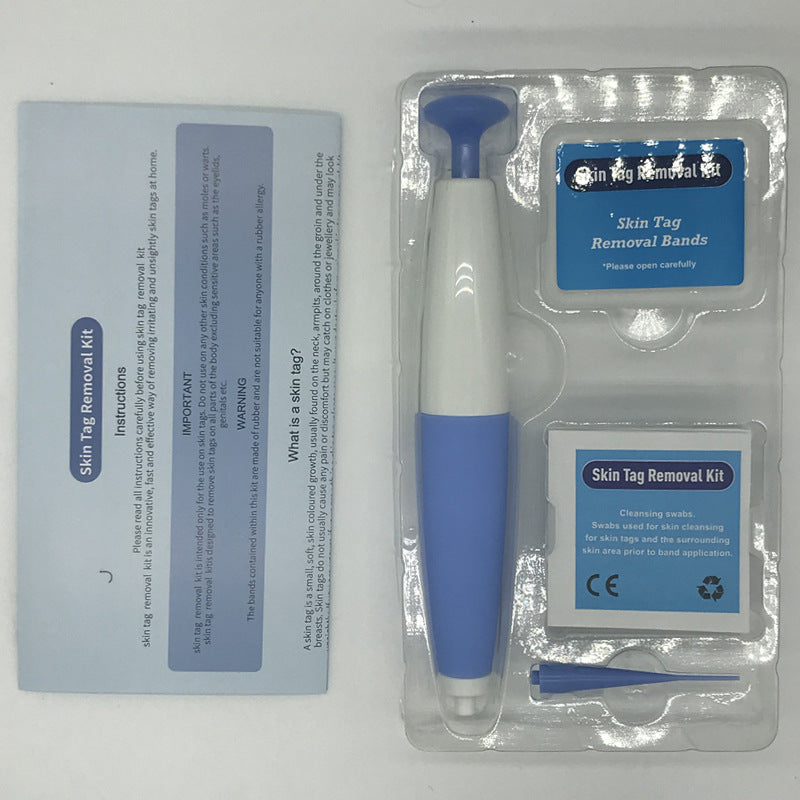 Skin Tag Removal Kit with Micro Bands – Safe, Painless Mole & Wart Remover for Home Use