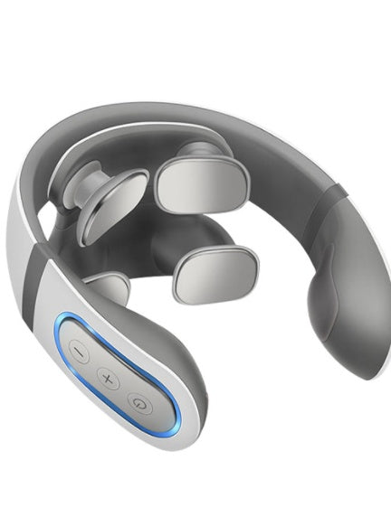 4D Wireless Shiatsu Neck Massager with Deep Kneading & Heat Therapy