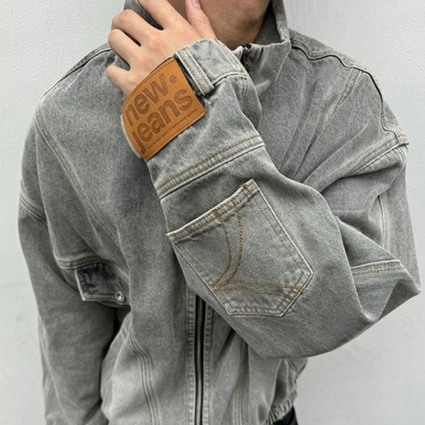 Déconstruction du design de niche Haut ample à col montant et coupe carrée