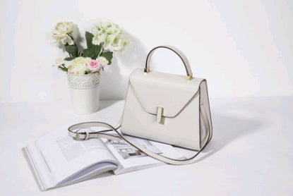 Spring Summer Portable Leather Shoulder Messenger Handbag