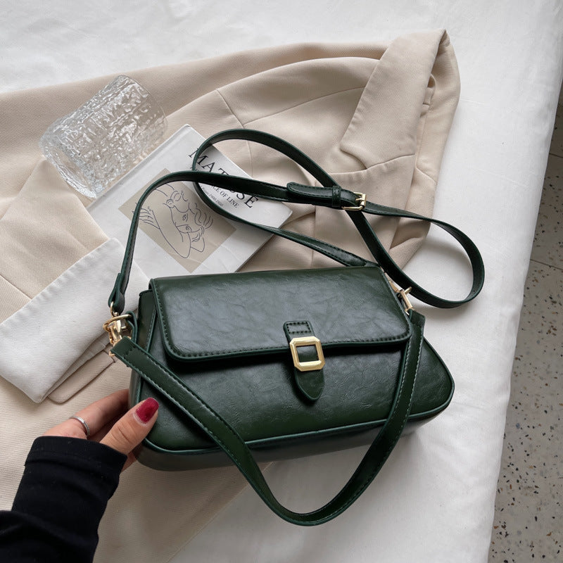 Retro Texture New Simple Fashion One-shoulder Messenger Bag