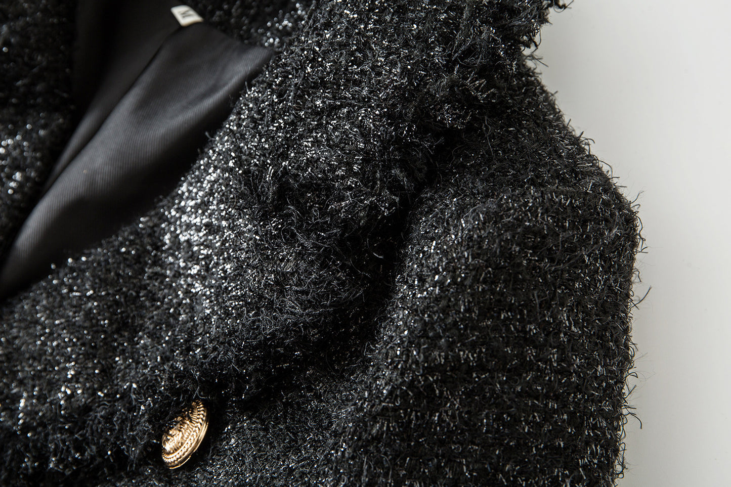 Veste blazer vintage pour femme, coupe cintrée, croisée à la taille