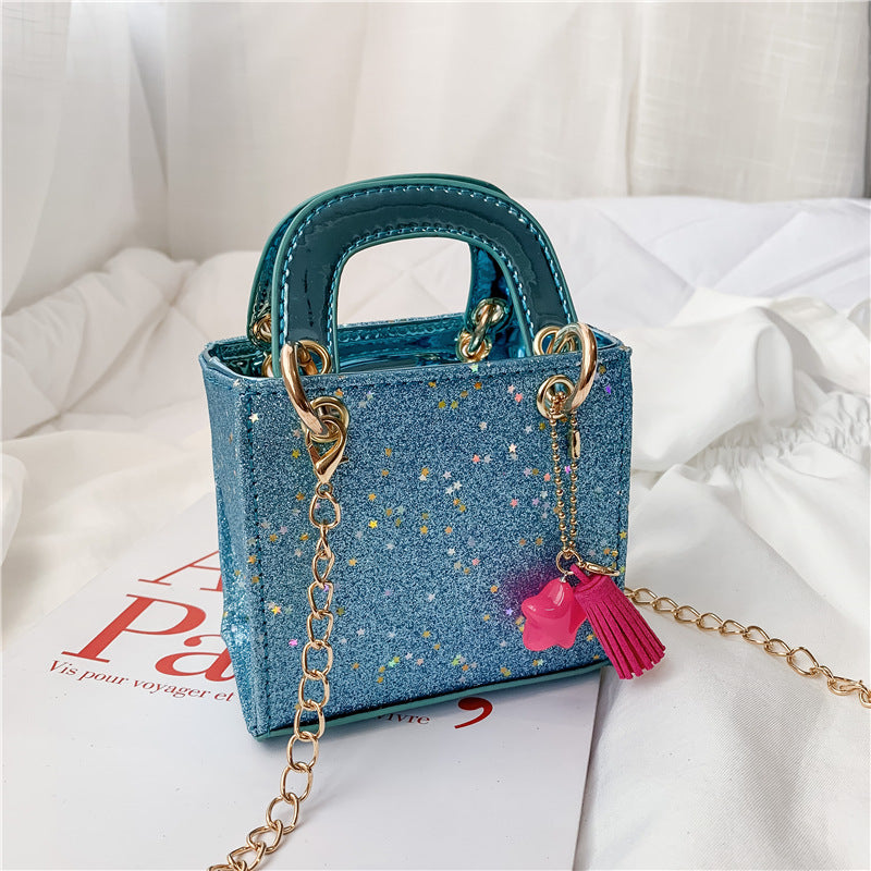 Children's sequined shoulder bag
