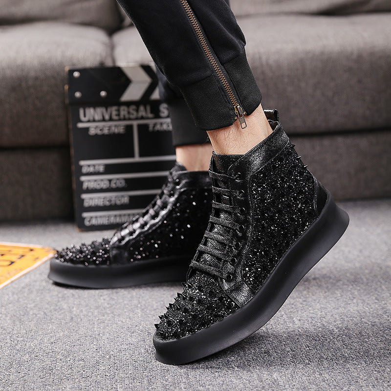 Chaussures Richelieu en cuir de luxe pour hommes
