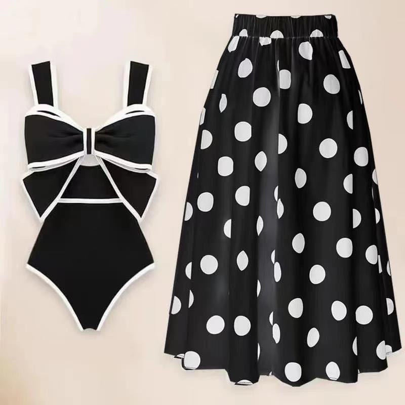 Conservative Women’s Bikini Suit with Skirt