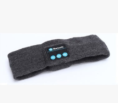 Wireless Bluetooth Music Headband with Built-In Mic and Rechargeable Battery