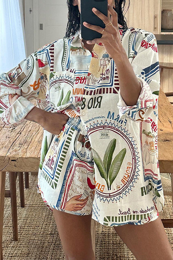 Costume décontracté à manches longues européen et américain