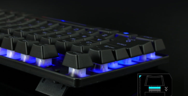 Wired Notebook Gaming Keyboard and Mouse Combo