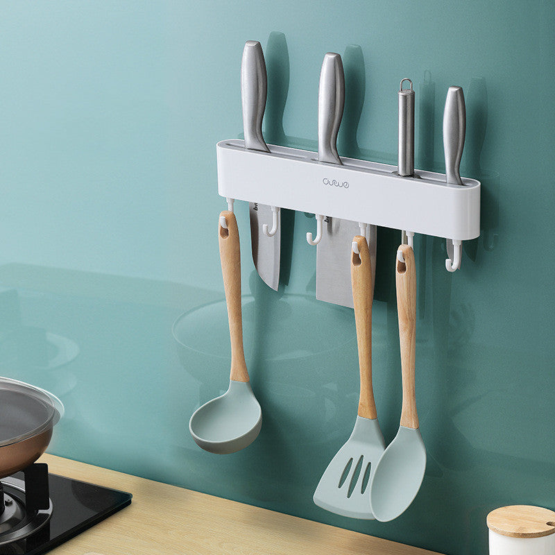 Support mural pour couteaux et porte-couteaux, fournitures de cuisine multifonctionnelles