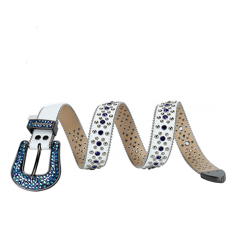 حزام ألماس أنيق للرجال والنساء