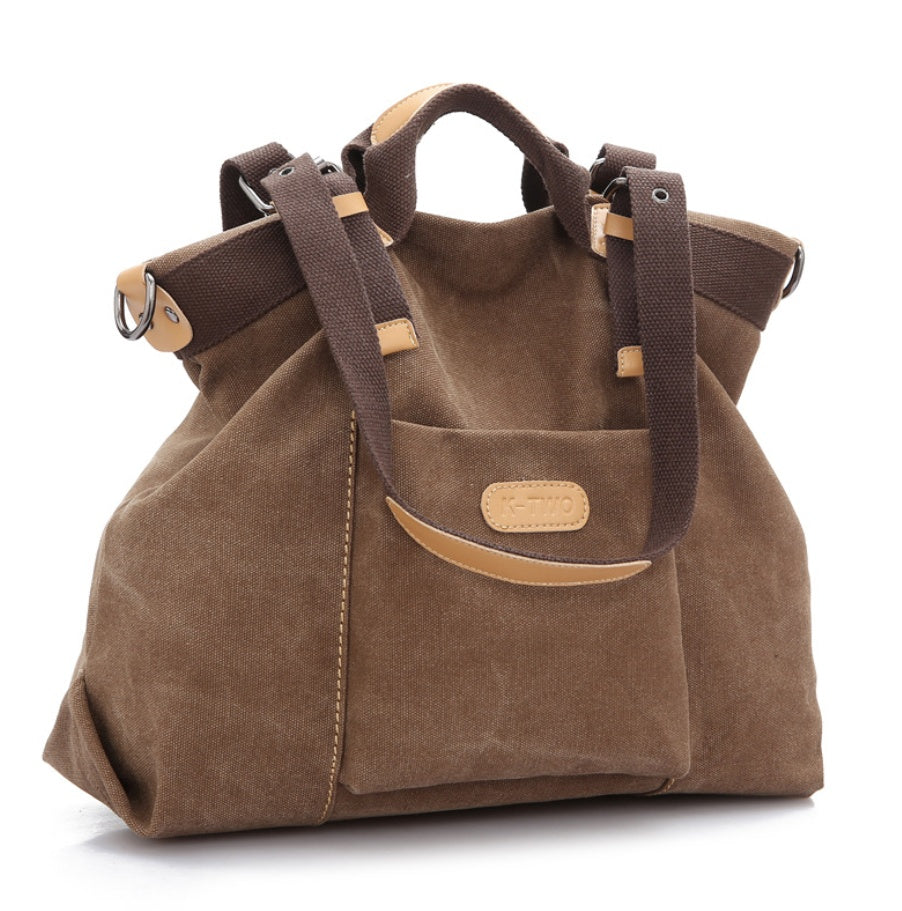 Vintage Casual Canvas Student Handbag Shoulder Bag