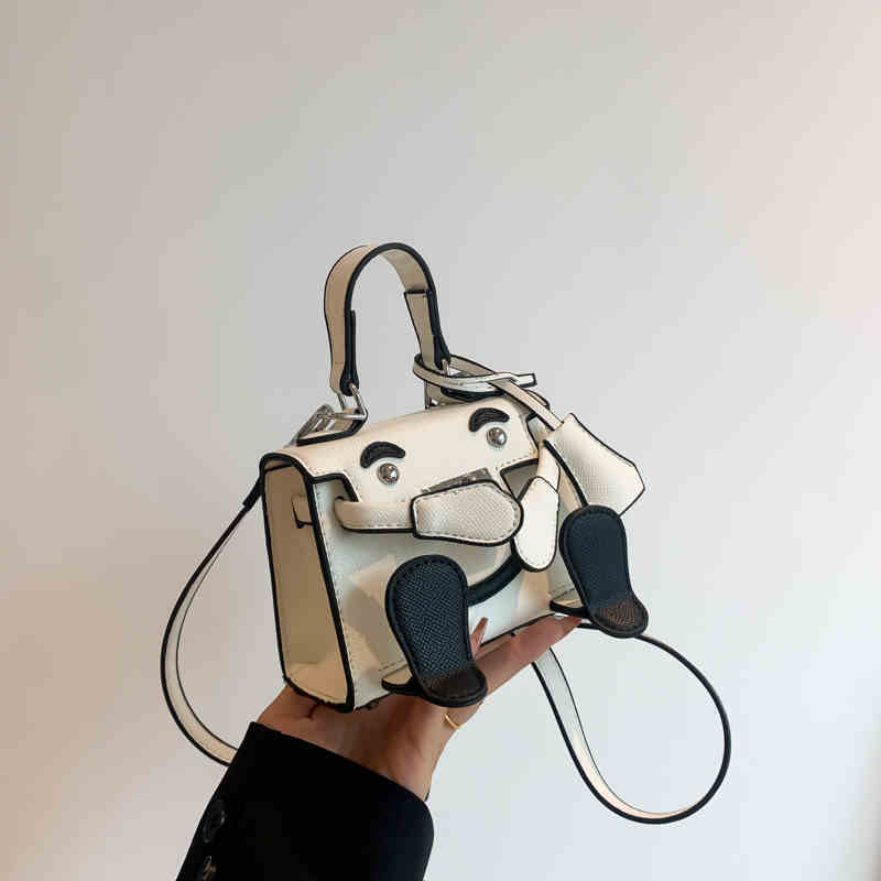 Kelly Mini PU Leather Messenger Bag with Lock Closure