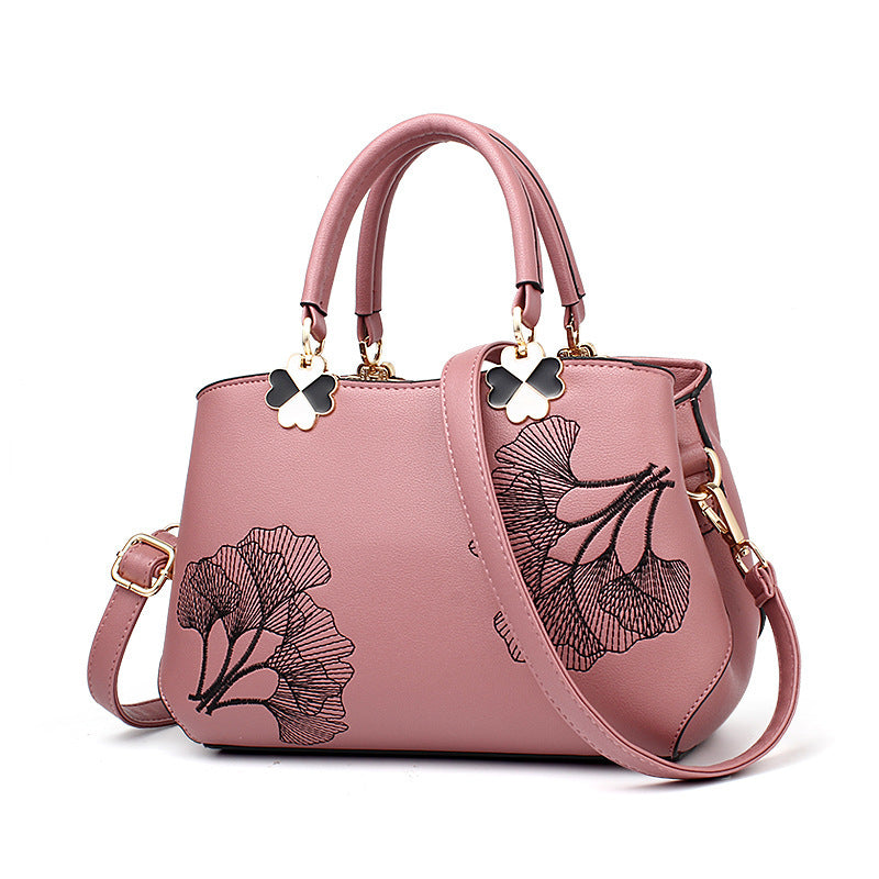 Fashion Women's Polycotton Shoulder Bag Cube Shape