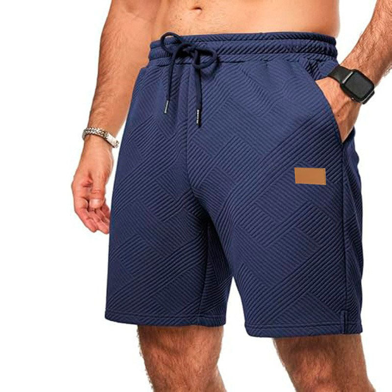 Short de plage décontracté avec cordon de serrage à la taille élastique pour les vacances