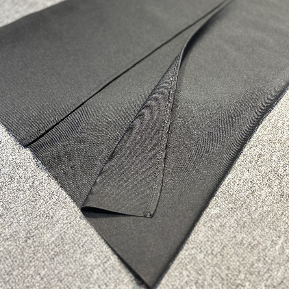 Customized Diamond Long Sleeved Heavy Industry Bandage Dress