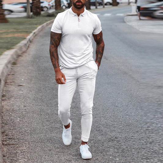 Two-Piece Leisure Youth Sports Suit