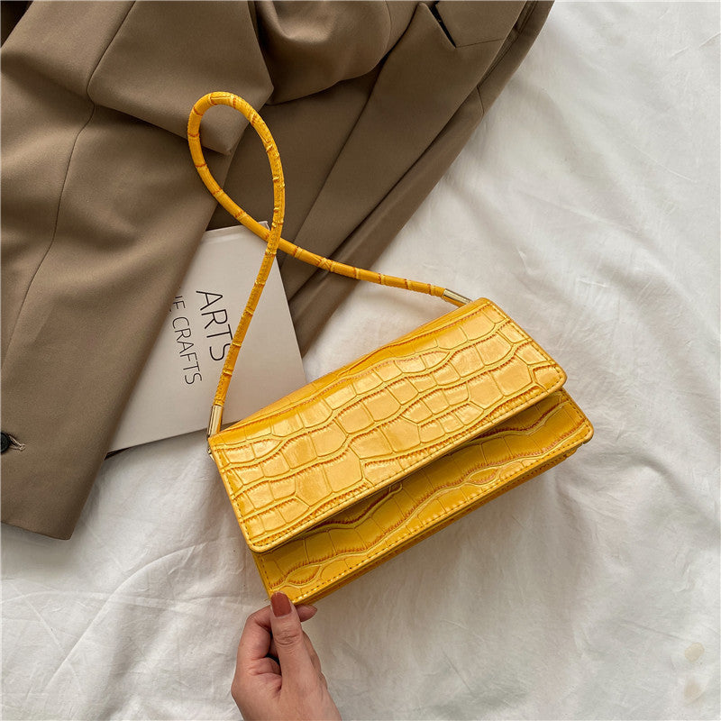 Summer Ladies PU Shoulder Bag 24x13x8cm