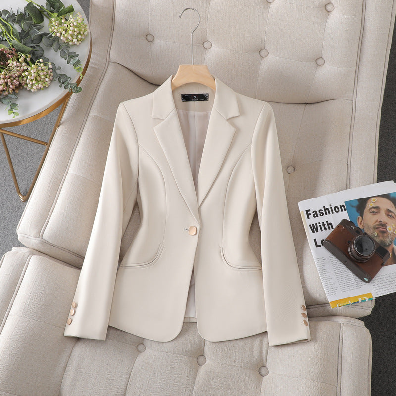 Women's Slim Fit Casual Suit Jacket