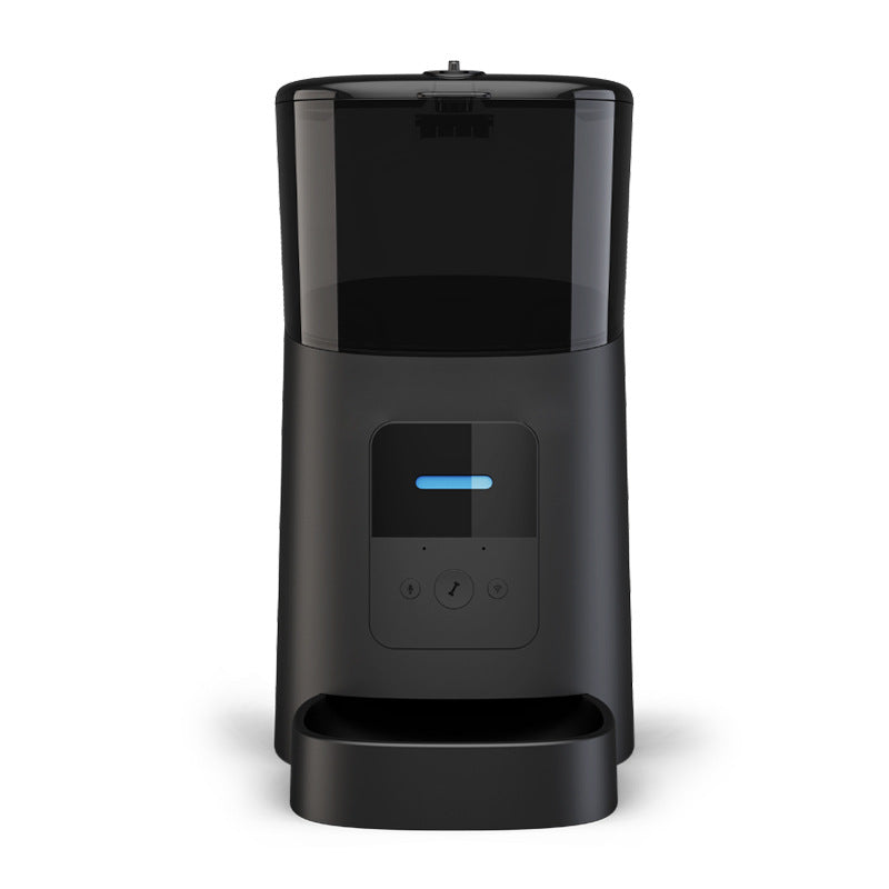 Smart Automatic Pet Feeder with WiFi – Black & White Options