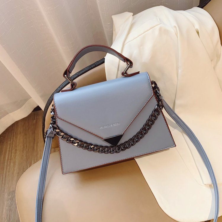 Versatile Medium Women's PU Shoulder Bag with Chain Strap