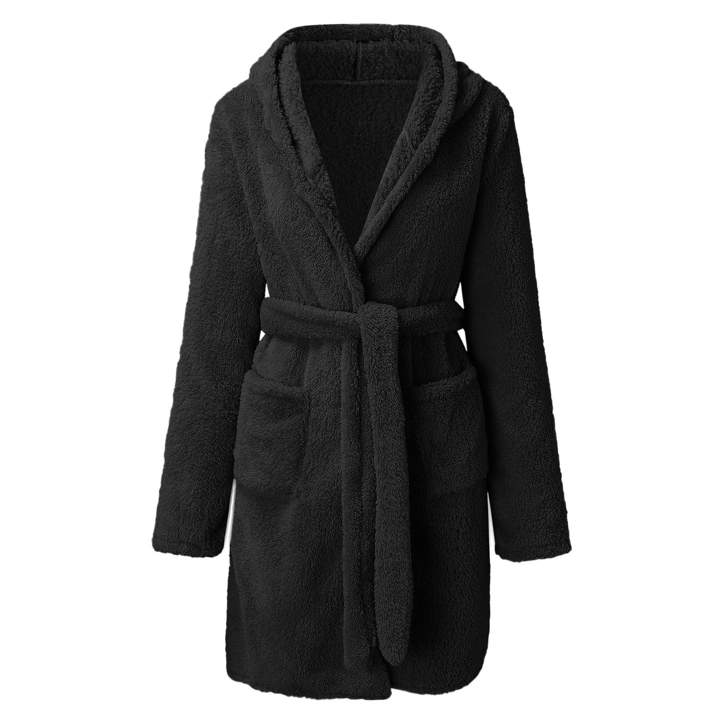 Coral Velvet Thickened Warm Winter Nightgown for Women Cute Duck Pajamas Lounger