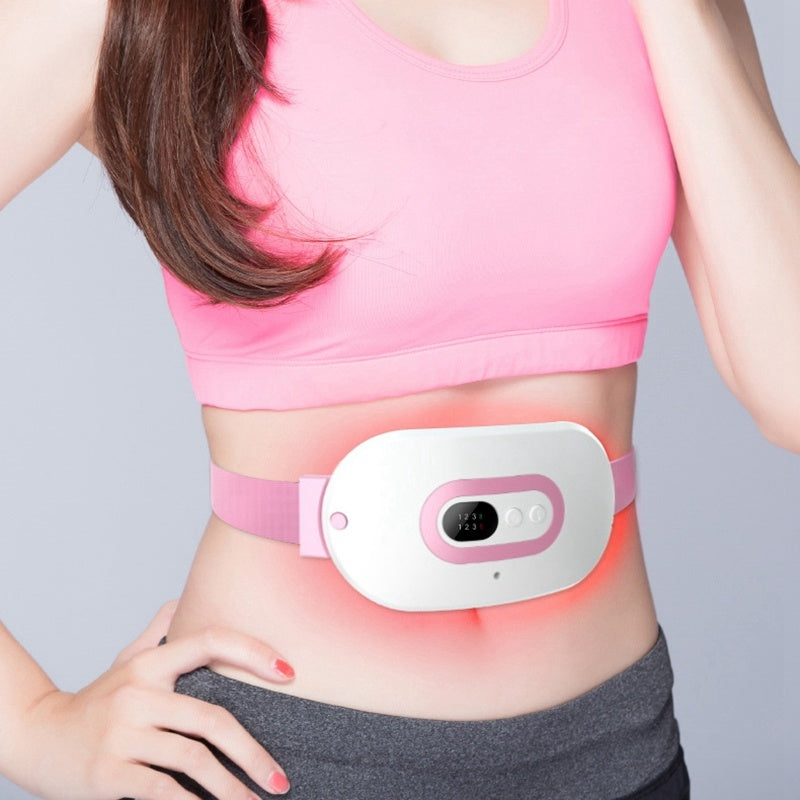 Warm Menstrual Belt for Stomach Pain Relief with Heating Artifact